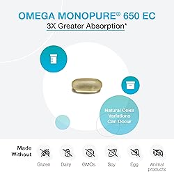 XYMOGEN Omega MonoPure 650 EC - Fish Oil with 3X