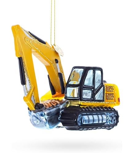 Amazon.com: Hallmark Mighty 2016 Tonka Backhoe Ornament Truck