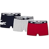 Lacoste boys Boys' Multi-pack Boxer Brief