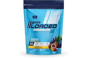 Limitless Pharma EAA Loaded Amino Acids Powder | EAA + BCAA Intra Workout Supplement with Electrolytes & L Carnitine | Muscle