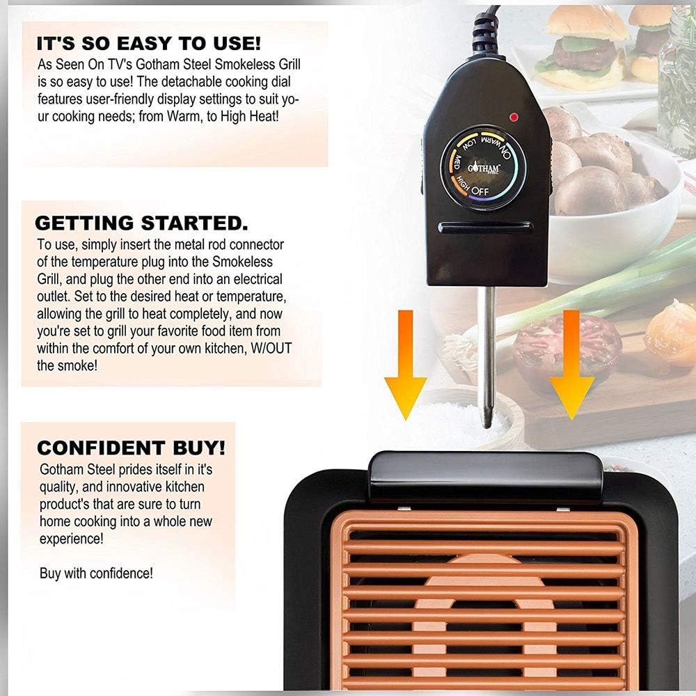 review ZTBXQ Portable Outdoor Barbecue Smoker Accessories Smokeless Electric Grill and Griddle, Portable and Nonstick As Seen On