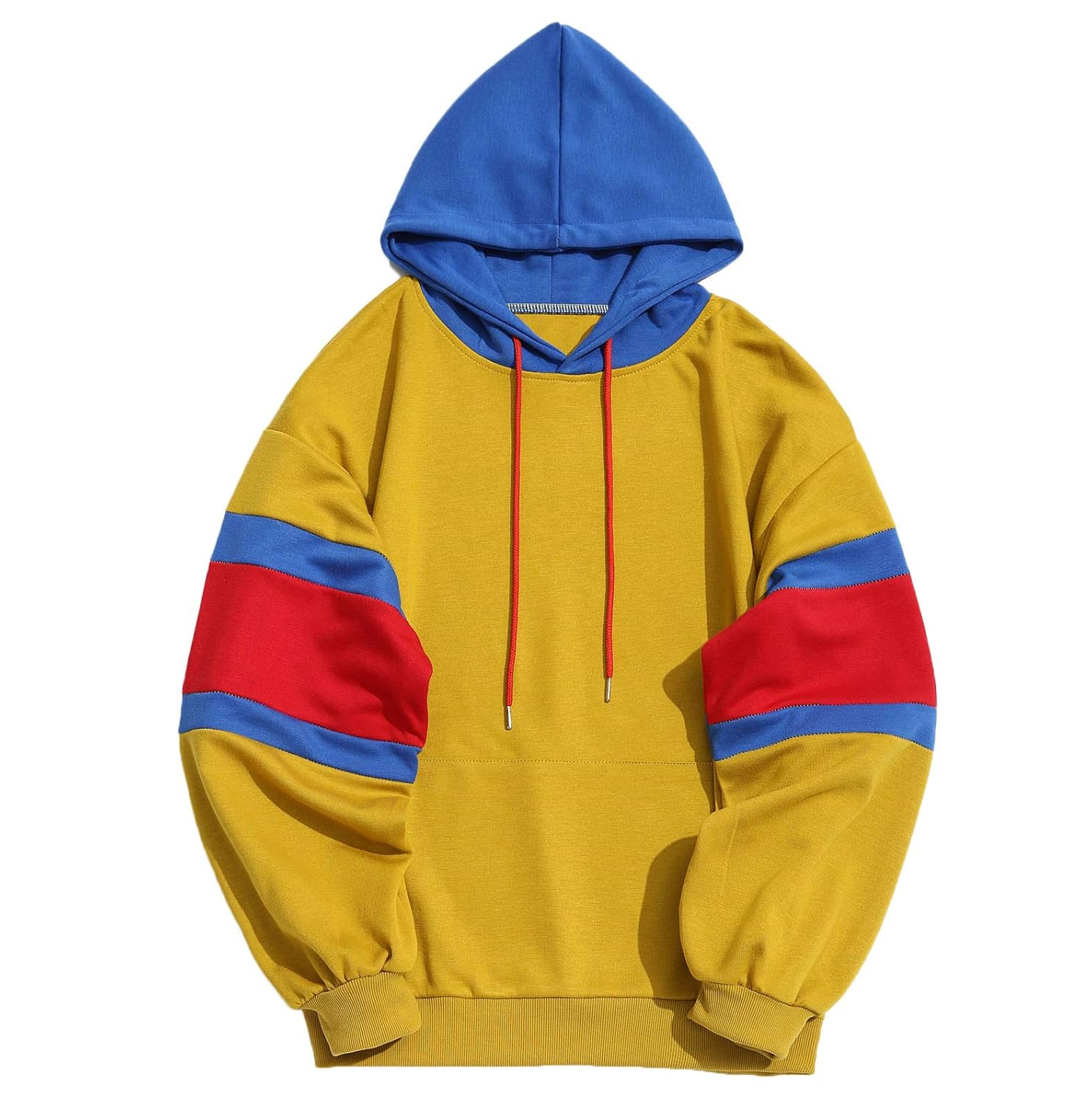 Best Body Building Long Sleeve Hoodie Casual Sweatshirt Stretchy Cotton