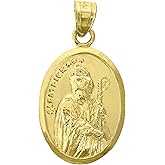 Jewels By Lux 14Kt Yellow Gold Womens Saint Patrick Religious Pendant Charm