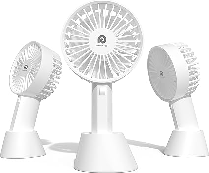 Amazon 手持ち扇風機 Dremegg ハンディ扇風機 3段階風量 三角度調整 8時間連続運転 小型 強力 Usb 充電式 手持ち 卓上 せんぷき ハンディファン 熱中症 暑さ対策 Dg F03 ホワイト Dreamegg 携帯扇風機