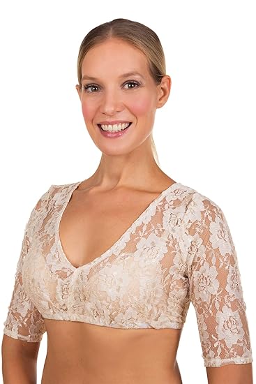 Edelnice Trachtenmode Verschiedene Dirndlblusen Modelle aus Spitze und Baumwolle Gr. 32-54