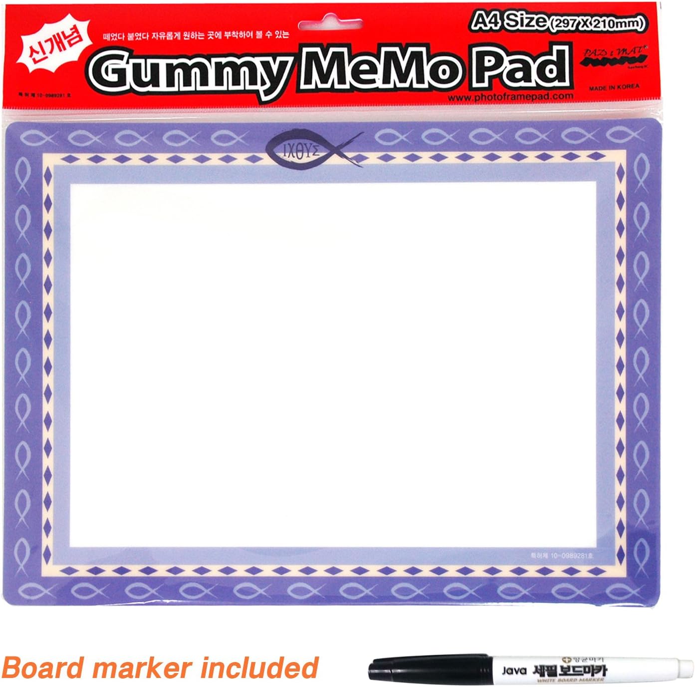Dry Erase Board Refrigerator Whiteboard Wall Sticker Easy Removable Non Magnetic - Marker Board Sheets Easy Attached & Detached on Glass Without Glue - for Office Restaurant Simple Memo