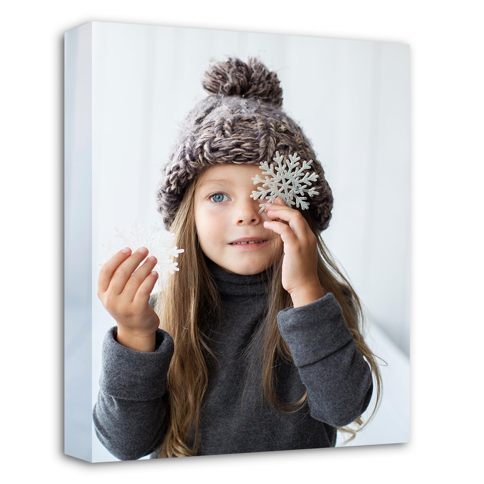 Personalized Photo to Canvas Print, Canvas Prints With Any Photos on Wall Art, Custom Digitally Printed With Your Picture Framed for Home, Office, Store, Wedding, Church