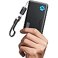 INIU 10000mAh 45W Fast Charging Portable Charger, Smaller Travel Power Bank | Flight-Safe, Detachable USB C Cable, Travel Ess