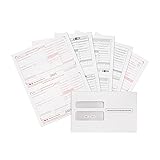 W2 Forms 2023, 4 Part Tax Forms, 25 Employee Kit of