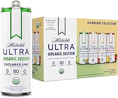 Michelob ULTRA Organic Hard Seltzer, Variety Pack, 12 Pack, 12 FL OZ Slim Cans