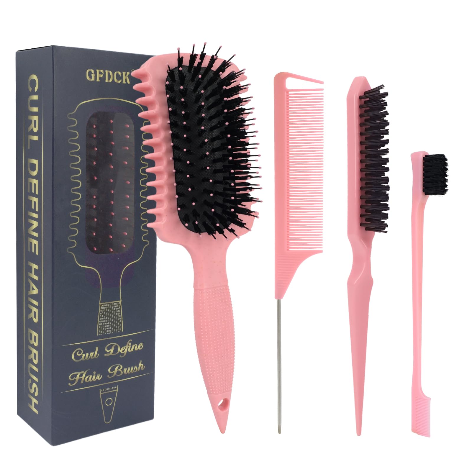 Photo 1 of ***MISSING COMB*** sing Curl Defining Brush, Curly Hair Brush Products for Effortlessly Detangling Shaping and Styling Women's Men's Curls on All Wet or Dry Hair Types, Reduces Frizz