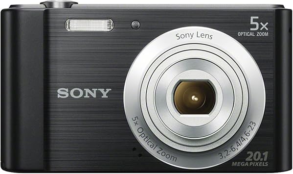 Sony Dsc W800 Appareil Photo Numerique Compact Zoom 5 X Noir