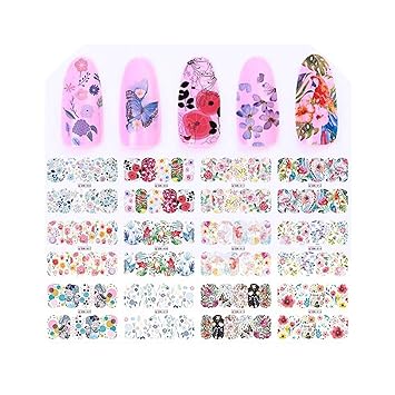 Mixed 12 Nail Designs Water Transfer Sticker Nail Art Diy Tattoo Mixed 12 Nail Designs Water Transfer Sticker Nail Art Diy Tattoo