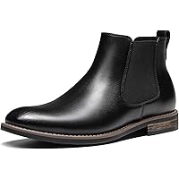chinese dress ladies Amazon.com | GIFENNSE Men's Dress Boots | Mens Boots | Mens Chelsea Boots |  Casual Combat Boots main image 1