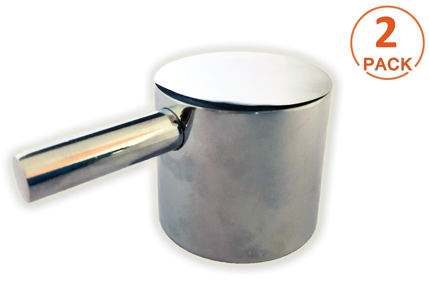 Impoda Brass 30 Spline Screw Mount Chrome Plated Faucet Handle