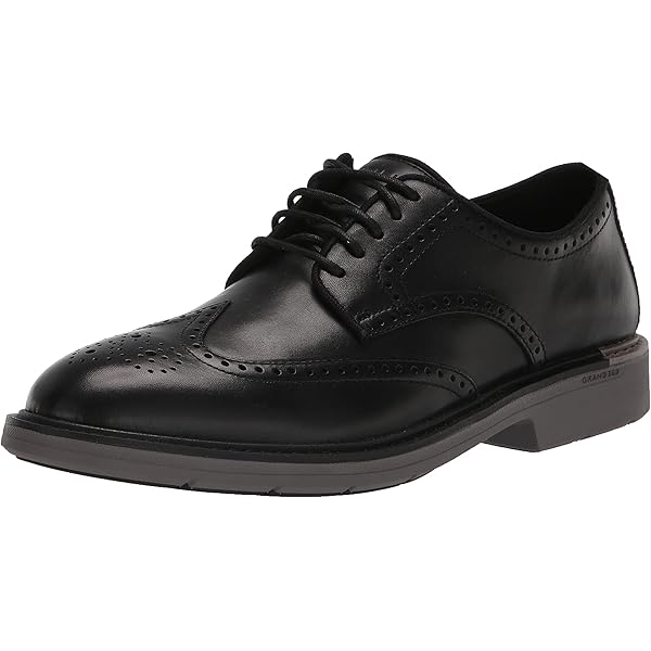 Amazon.com | Cole Haan Men's Flexgrand+ Cap Toe Oxfords, Black