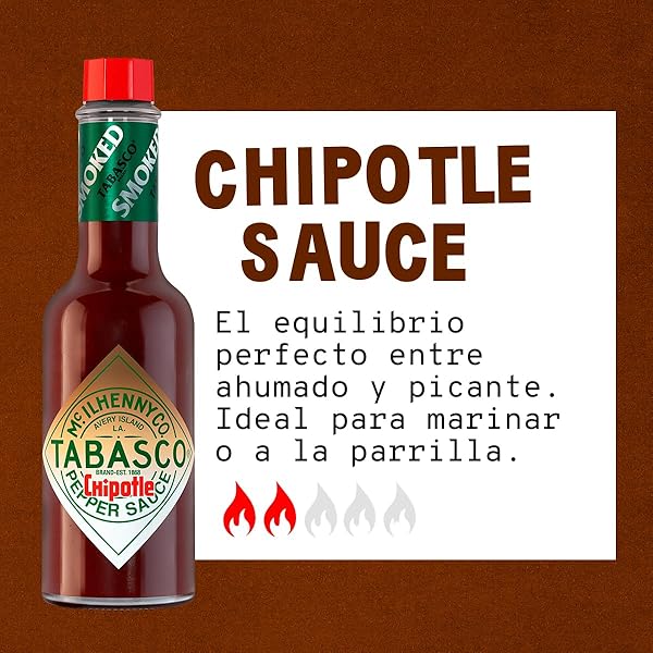 TABASCO® BRAND CHIPOTLE PEPPER SAUCE, 5 FL OZ (PACK OF 1)