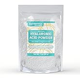 Unpretentious Hyaluronic Acid Powder (1 oz) Food & Cosmetic Grade, Clear Resealable Bag