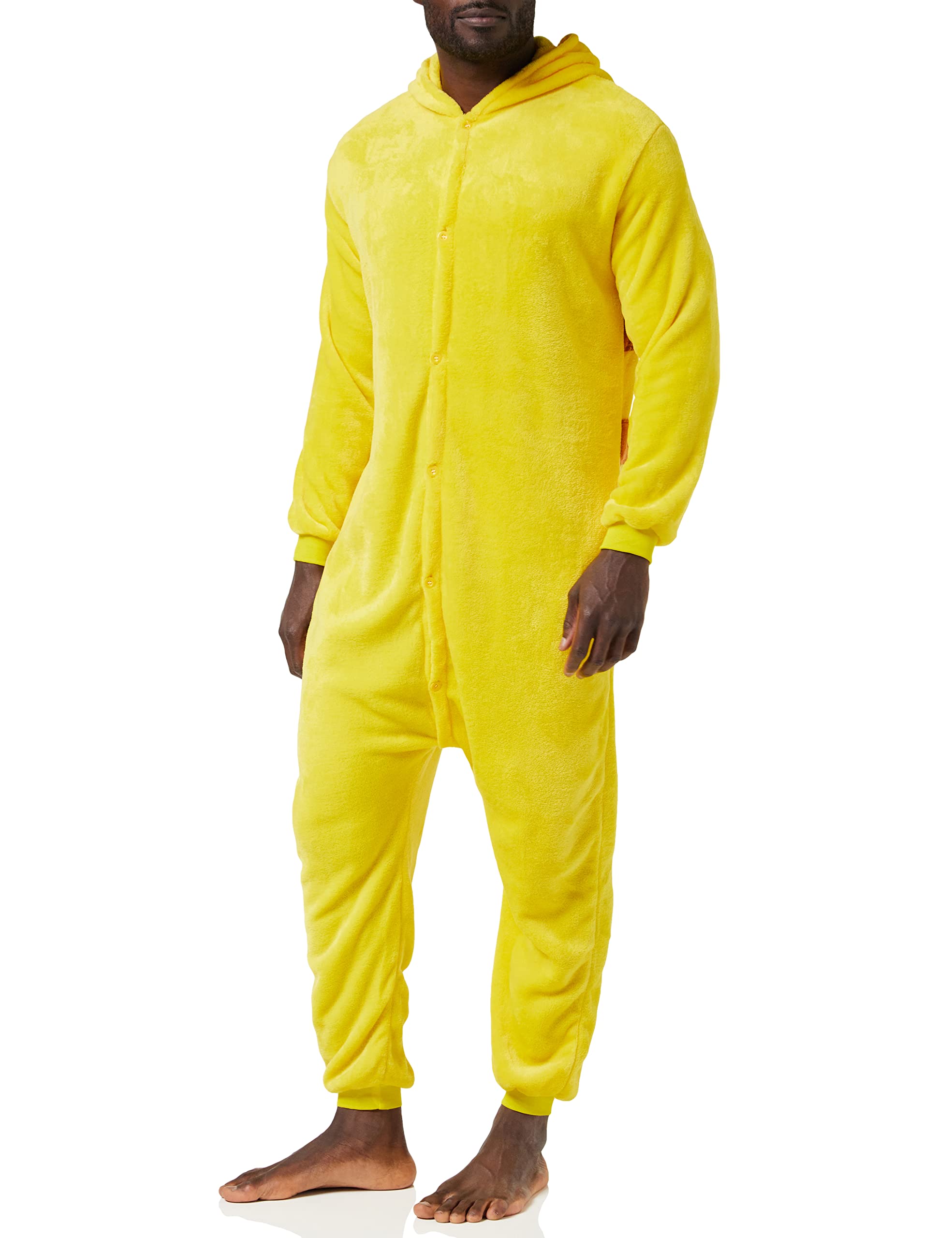 Everglamour 5055601172644 Onesie/Body Suit, Unisex-Adult, Yellow, Medium