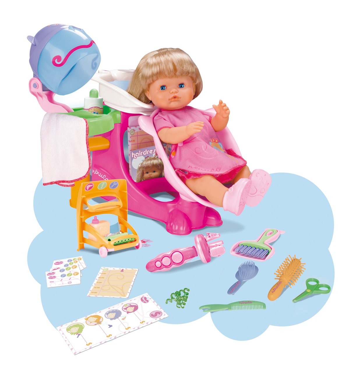 Famosa Nenuco Parrucchiera Deluxe Amazon Giochi e giocattoli
