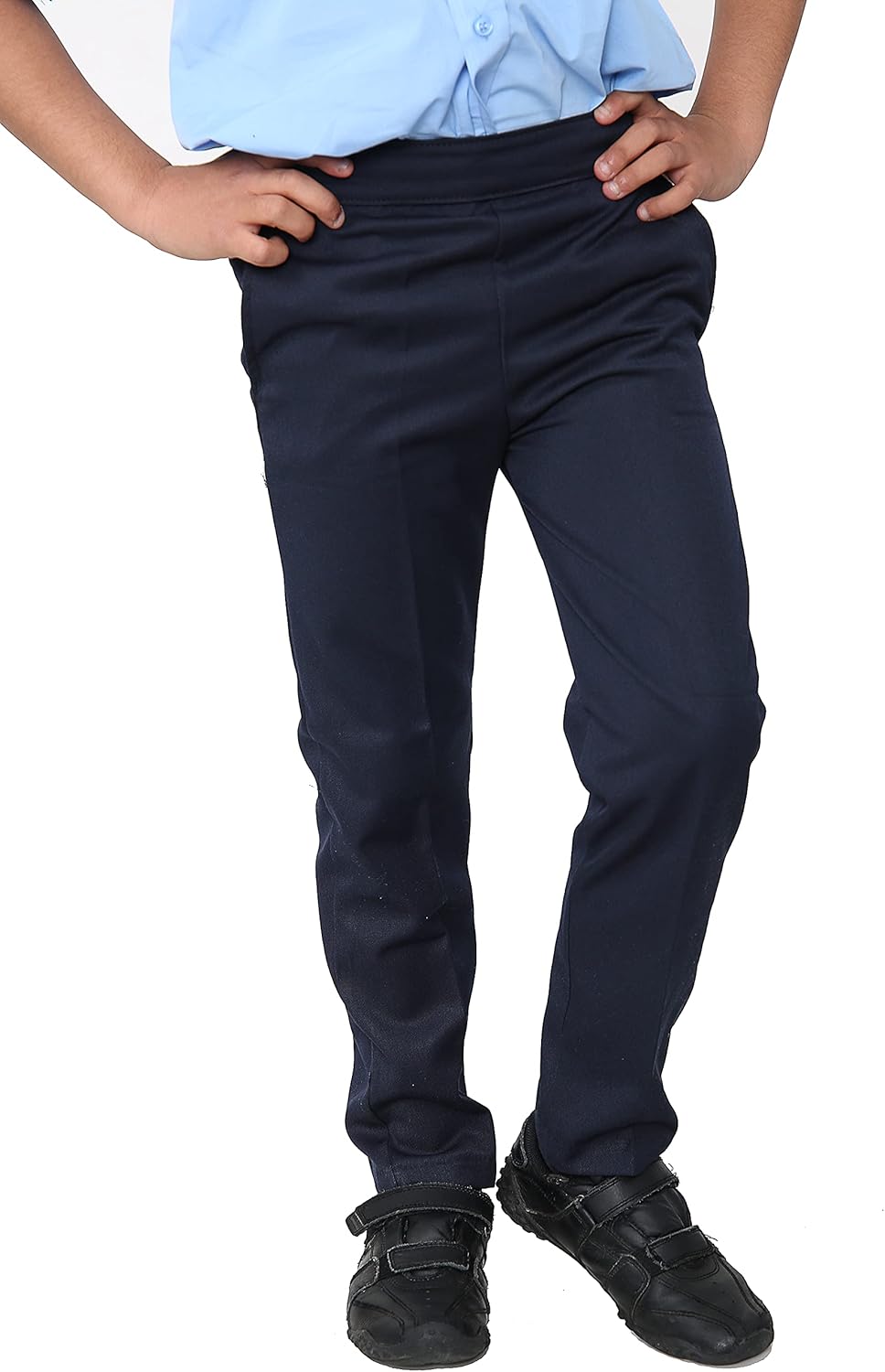 Lyallpur Boys Pull Up Elasticated Back School Uniform Navy Colour