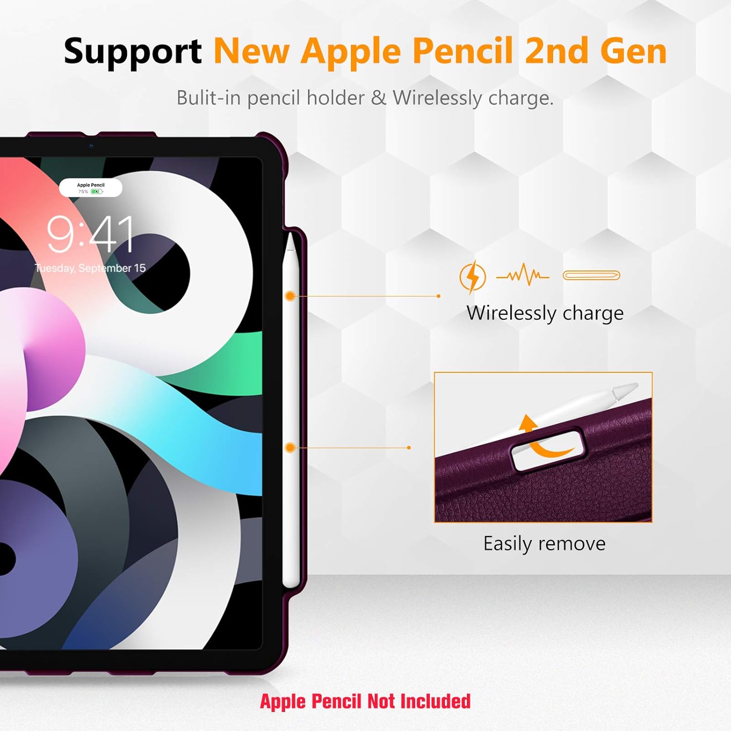 FINTIE Rotating Case for Air 11-inch M4 (2026)/M3 (2025)/M2 (2024), iPad Air 5th/4th Generation (2022/2020) - Image 4