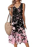Zeagoo Women Summer Dress Sleeveless 2025 A Line