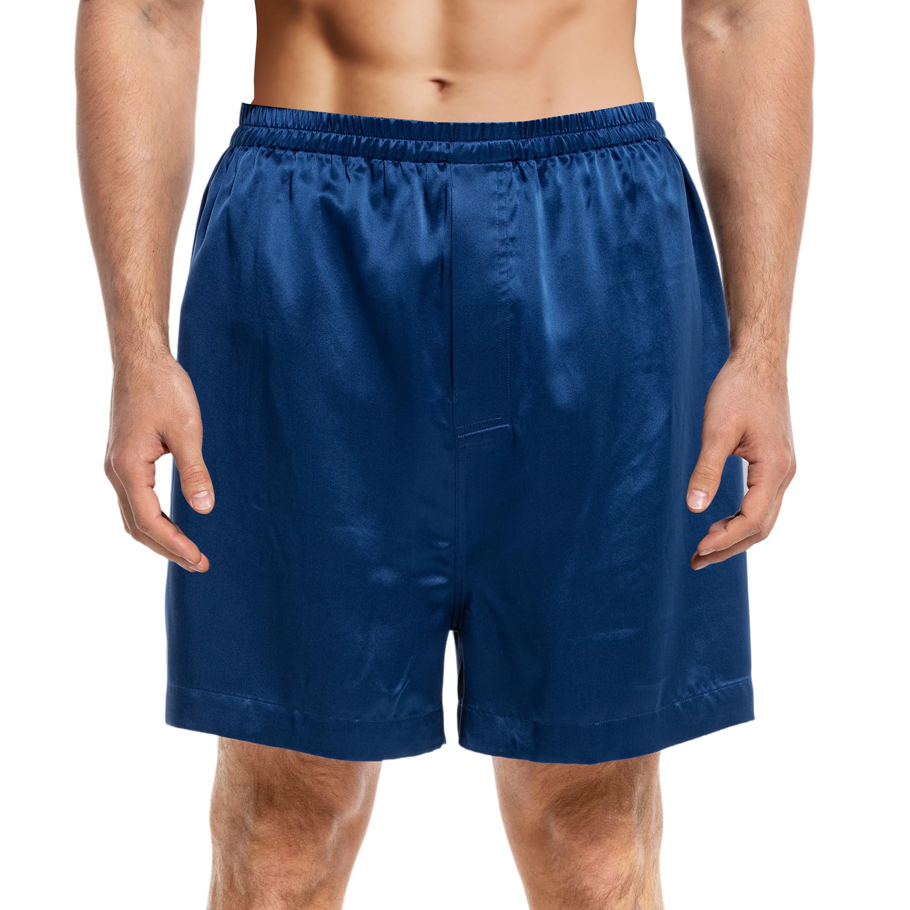 COLD POSH Men's Silk Boxers Luxury Mulberry Silk Underwear, Smooth ...