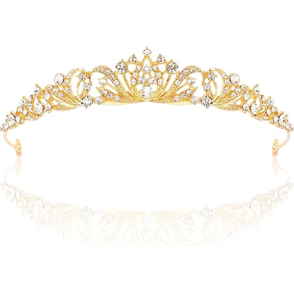 Amazon.com : ZIFENGXUAN Ladies Crown Tiara for Women Costume