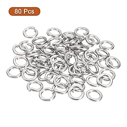 uxcell 80 Pcs Spring Lock Washer, M8 Split Lock