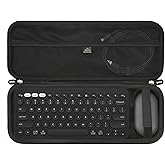 Aproca Keyboard Case Compatible with Logitech Pebble 2 Combo/Pebble Keys 2 K380s Bluetooth Keyboard and M350 i345 Mouse-Black (Case Only)