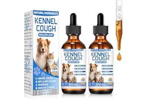 MNQAXZ Kennel Cough Herbal Drops for Dogs & Cats,Dog Cough Treatment,Dog Cough Suppressant,Kennel Cough for Dogs,Coughing Treatment Liquid,Cough Treatment for Cats,Natural Cough Supplement for Cat