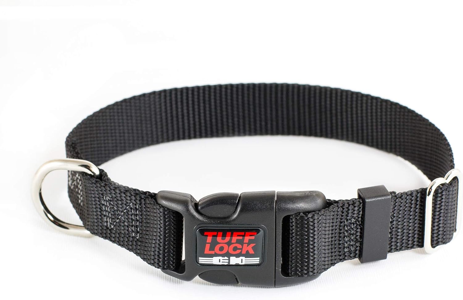 Tuff Lock Nylon Dog Collar, RustFree Quick Release
