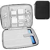 Dadanism 9-11 Inch Tablet Sleeve Bag Padded Carrying Case for iPad A16 11" 2025, iPad 10th Gen/Air 5th 4th Gen 10.9", i-Pad Air/Pro 11", i-Pad 10.2", Galaxy Tab A9+ Plus 11", reMarkable 2 10.3", Black