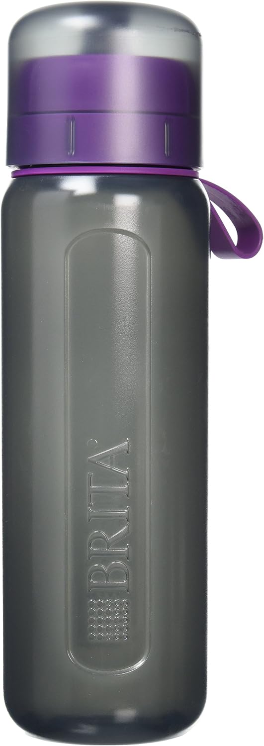 BRITA Fill und Go Active Flasche, Violett, 9,5 x 8 x 28,8 cm Kaufen