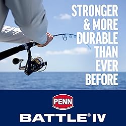 PENN Battle IV Size 4000 Spinning Fishing