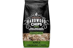Fire & Flavor Apple Wood Chips, Green