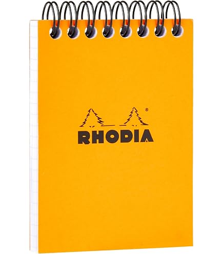 Amazon.com : Rhodia cf13pucvor PU Leather Notepad with Cover No.13