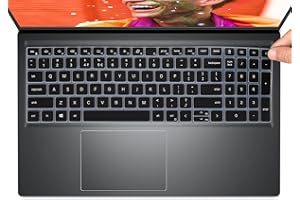 Keyboard Cover for 2026 2025 Dell 15 Laptop DC15250 DC15255 15.6, Dell Inspiron 15 3510 3511 3515 3520 3525 3530 3535 5510 55
