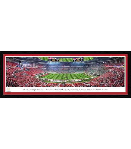 Amazon.com: Ohio Stadium - 44x18-inch Double Mat, Deluxe Framed