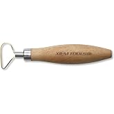Xiem Tools USA Titanium-Fused Trimming Tools for Pottery and Ceramics (Medium Teardrop)