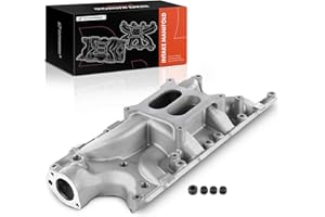 A-Premium Aluminum Low Rise Dual Plane Intake Manifold Compatible with Ford 289 302 V8 SBF Small Block, Idle-5500 - Ford,Linc