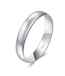 BORUO Silver Ring – 925 Pure Sterling Silver Ring