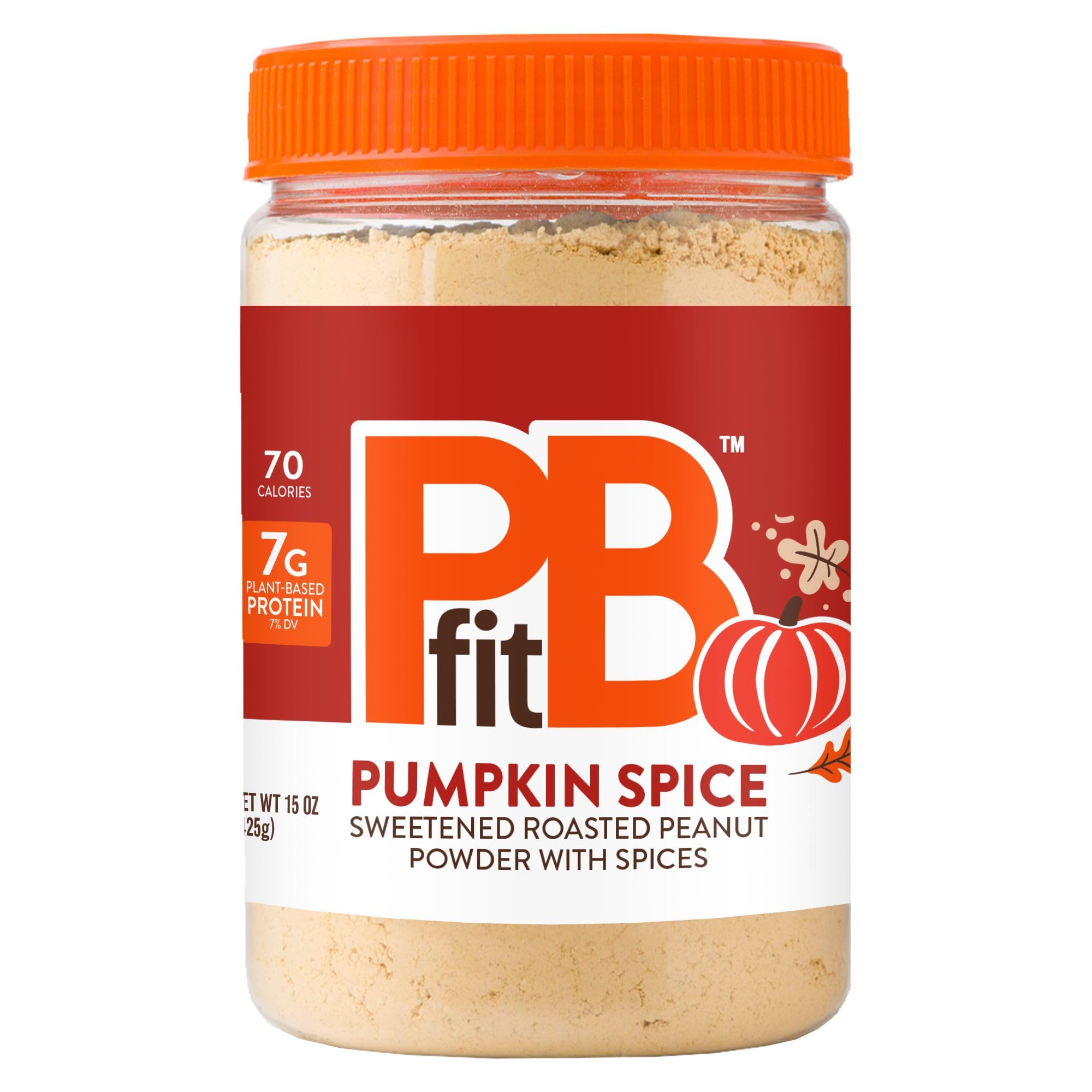 PBfit 15 Ounce Pumpkin Spice Peanut Butter