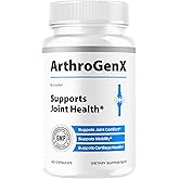ArthroGenX Capsules - Official Arthro GenX Advanced Supplement Support Pills - Maximum Strength, Natural ArthroGen X Vitamins for Overall Health & Wellness Reviews, 60 Capsules for 1 Month