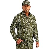 Nomad Mens Ambush Long Sleeve Button Down Camo Hunting Shirt