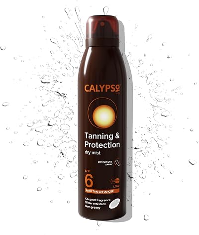 Calypso Tanning and Protection Spray SPF6 Brand Calypso
