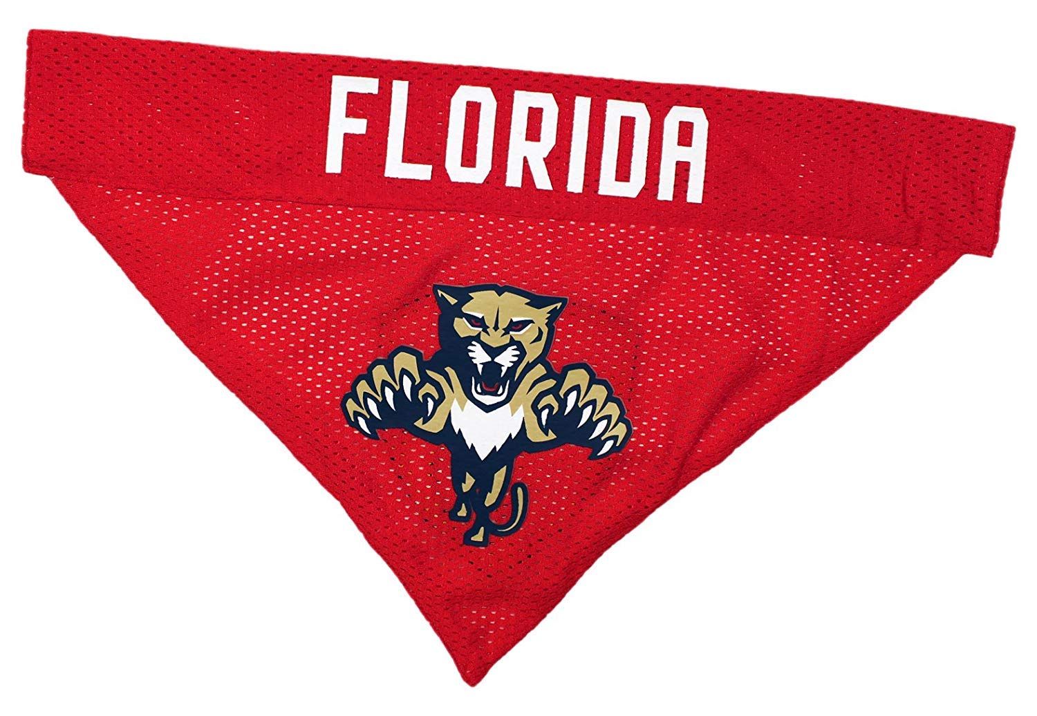 Pets First NHL FLORIDA PANTHERS BANDANA for DOGS & CATS, Small/Medium. - Cute & Stylish Bandana! The Perfect HOCKEY FAN Scarf Bandana, great for Birthdays or any Party!