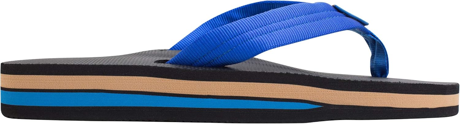  | Rainbow Sandals Men's Double Layer Soft Top 1" EVA Rubber Filled Nylon Strap | Sandals