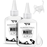 Epoxy Resin Pigment Paste, 6oz High Concentrated White Resin Color Paste for Resin Art, Ocean Waves, Cells, Lacing, Painting, UV Resin, Coaster
